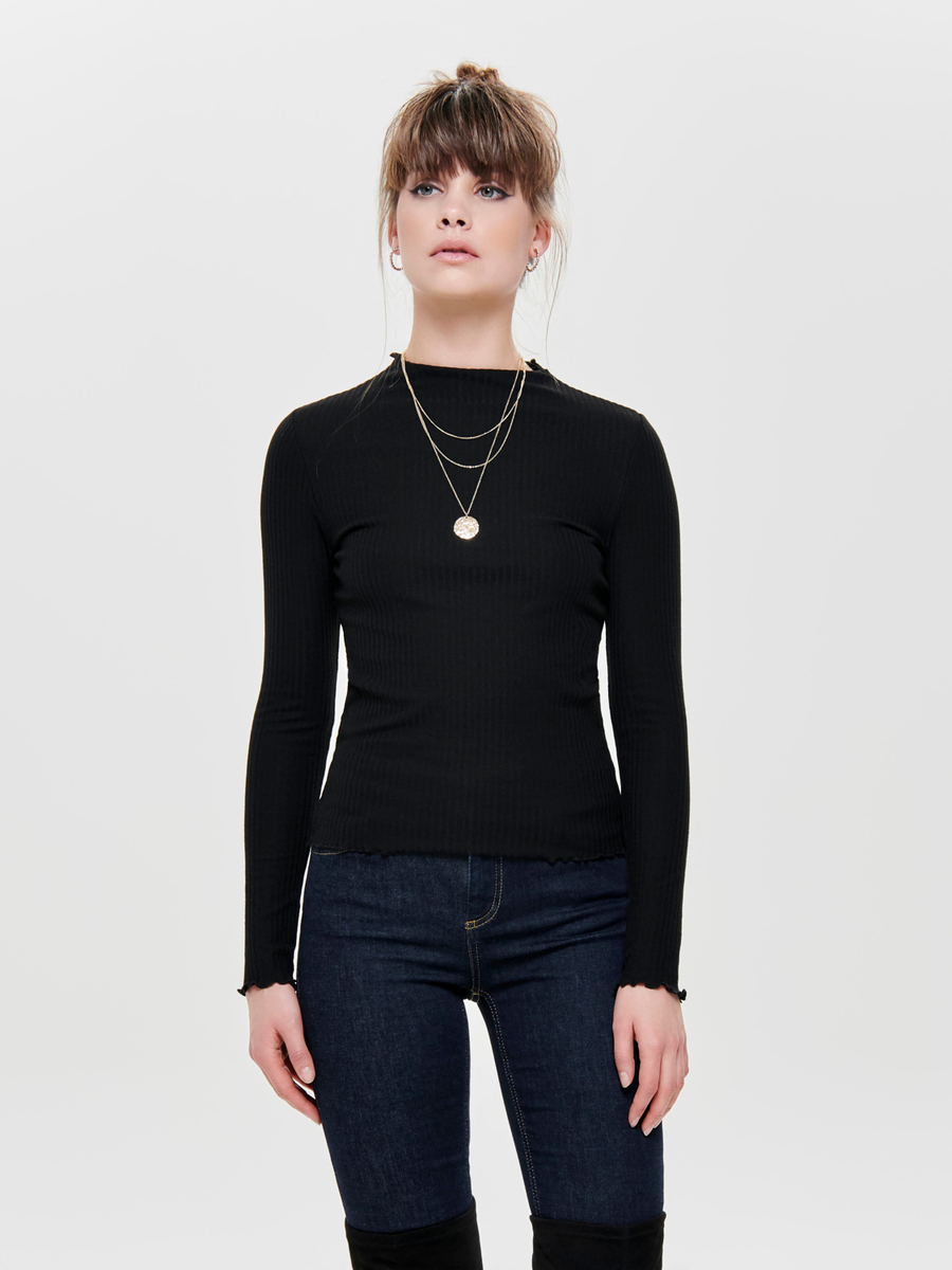 T-shirt van het merk Only in het Zwart