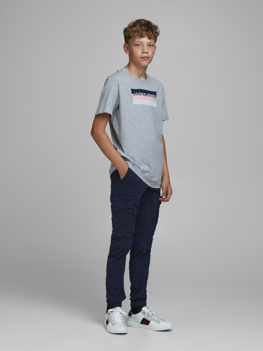Broek van het merk Jack & Jones Junior in het Marine
