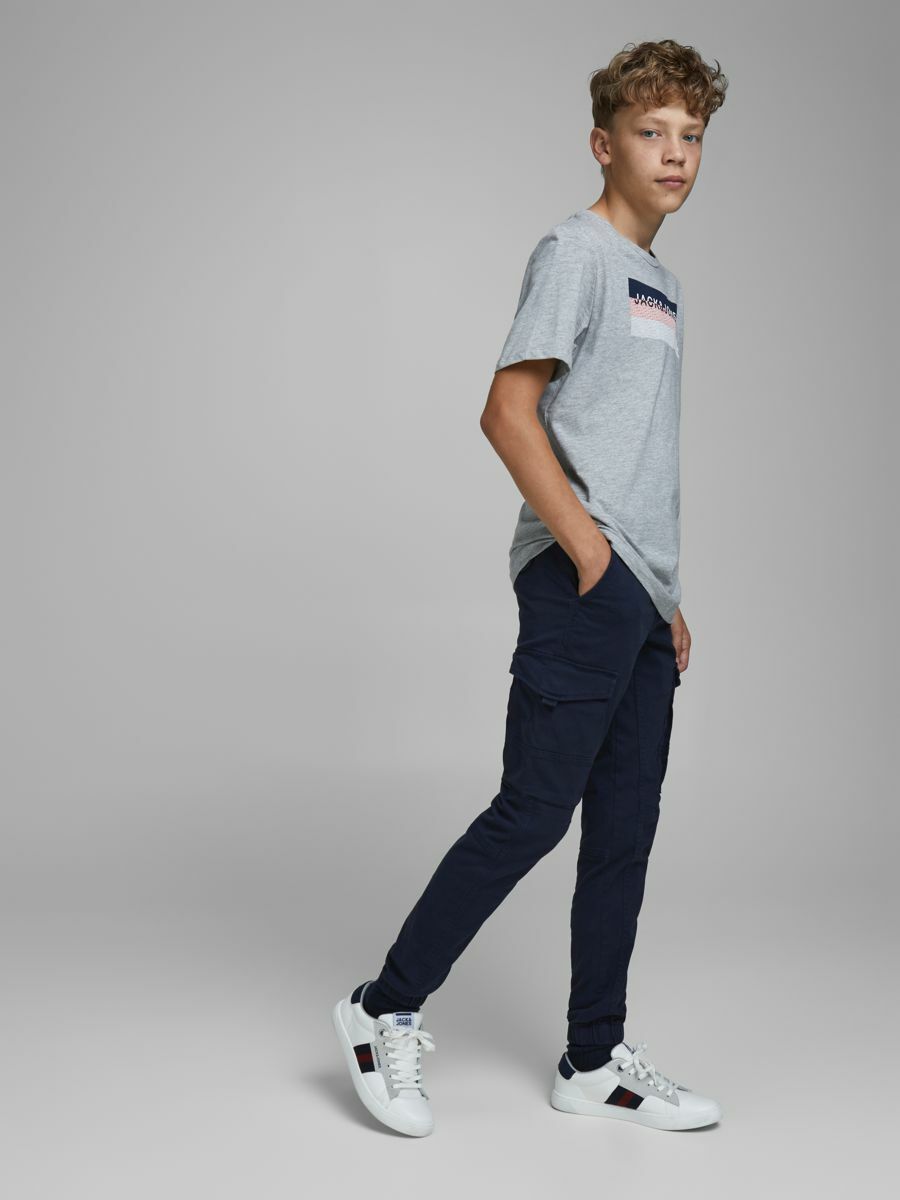 Broek van het merk Jack & Jones Junior in het Marine