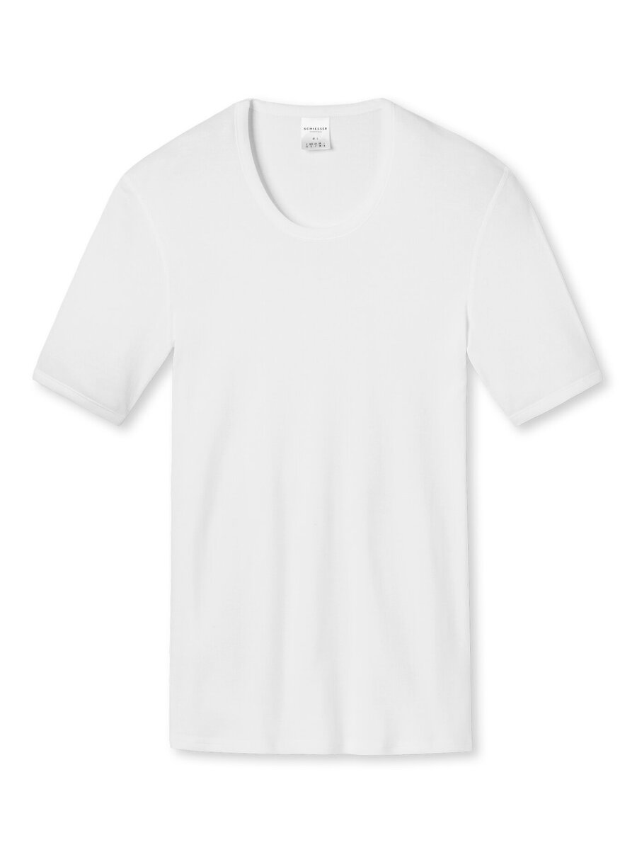 T-shirt van het merk Schiesser in het Wit