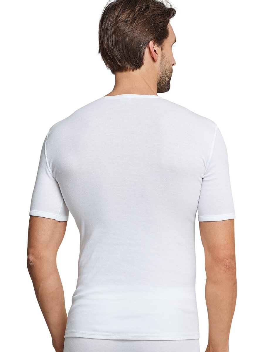 T-shirt van het merk Schiesser in het Wit