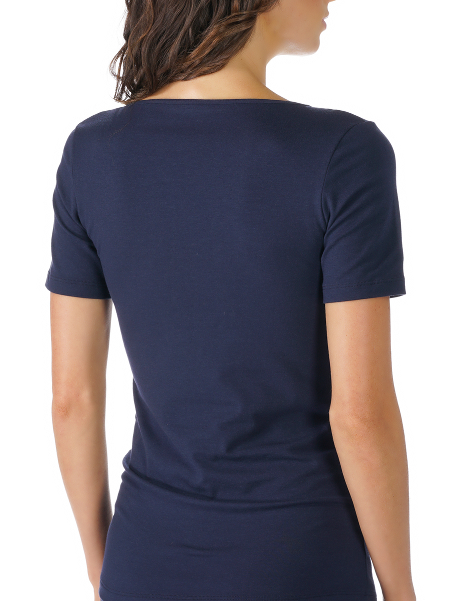 T-shirt van het merk Mey in het Marine