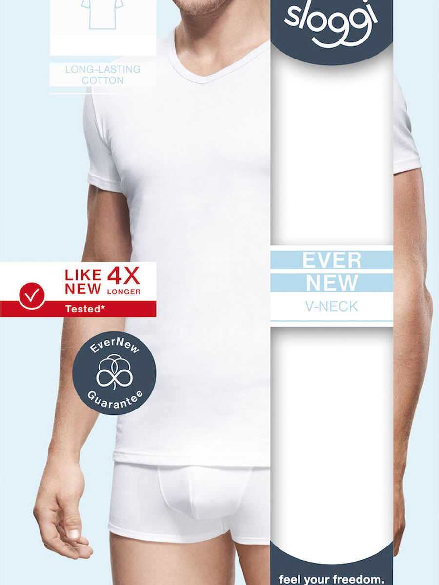 T-shirt van het merk Sloggi in het Wit