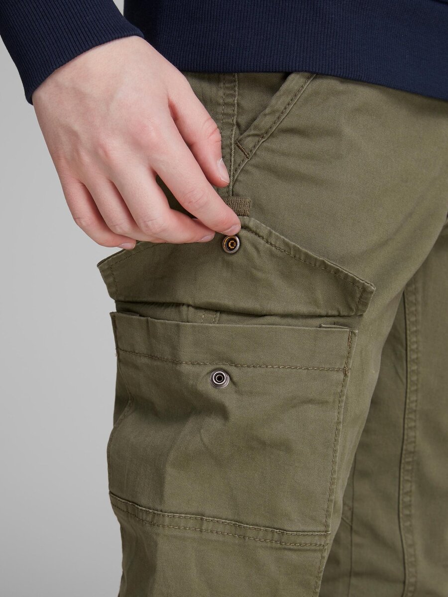 Broek van het merk Jack & Jones Junior in het Kaki