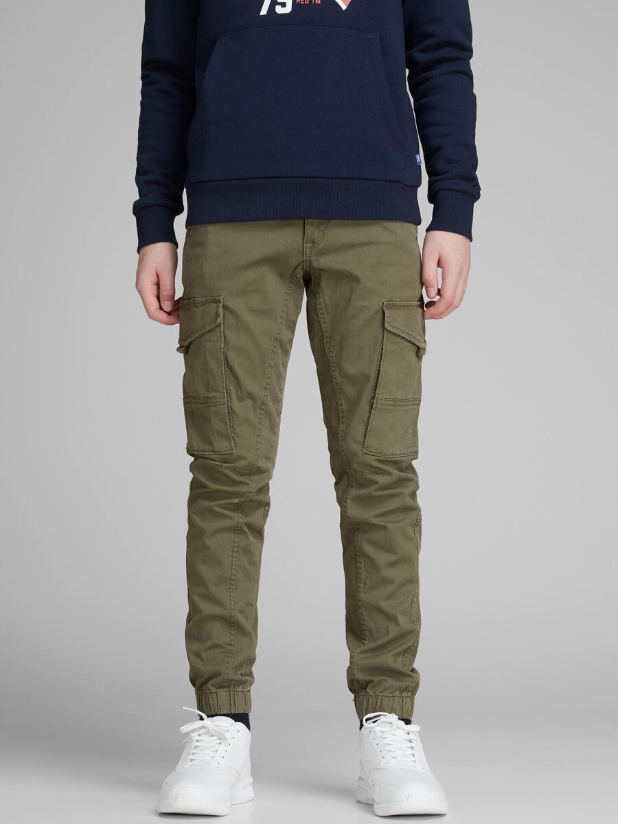 Broek van het merk Jack & Jones Junior in het Kaki