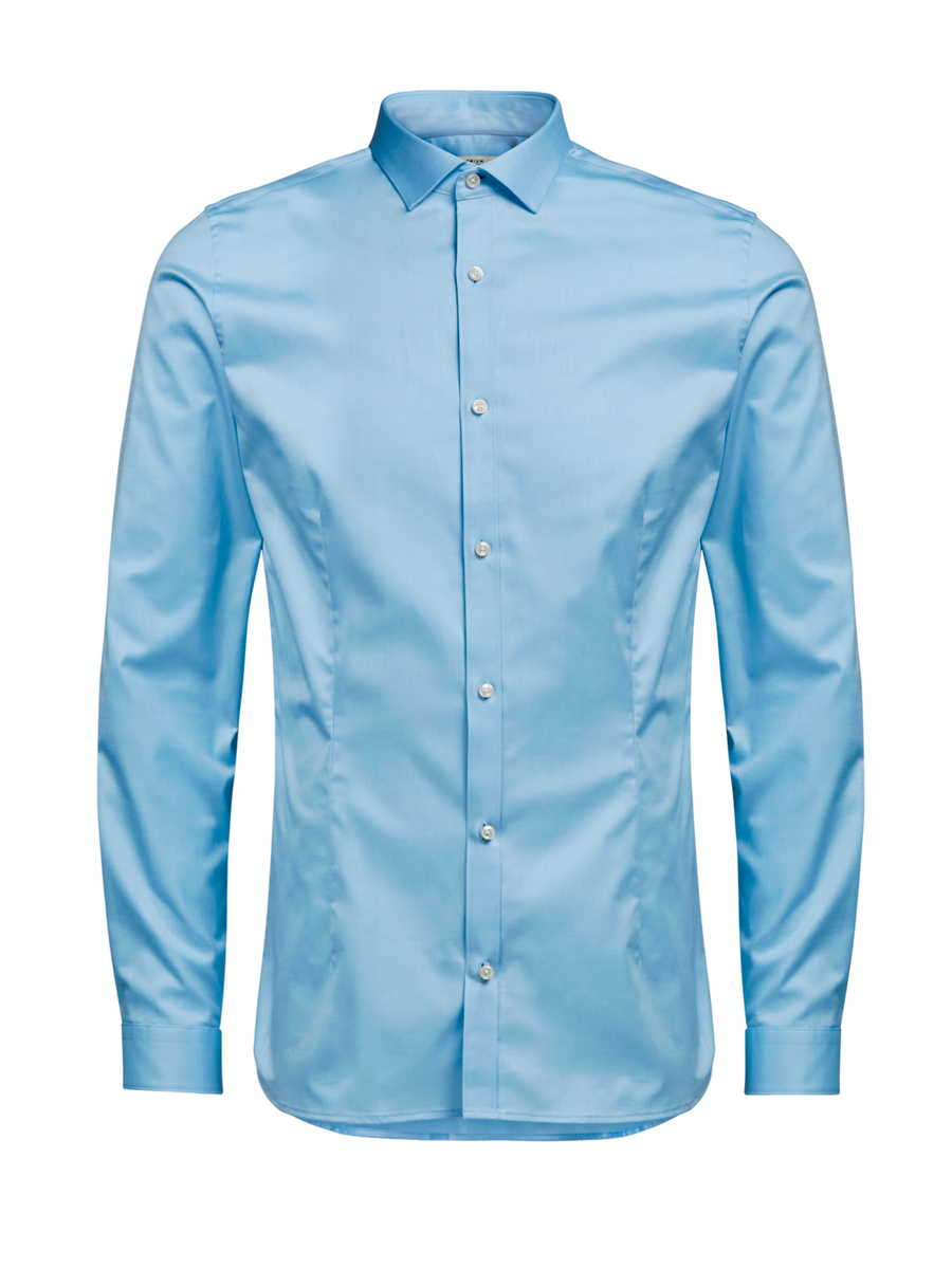 Hemd van het merk Jack & Jones Premium in het Blauw