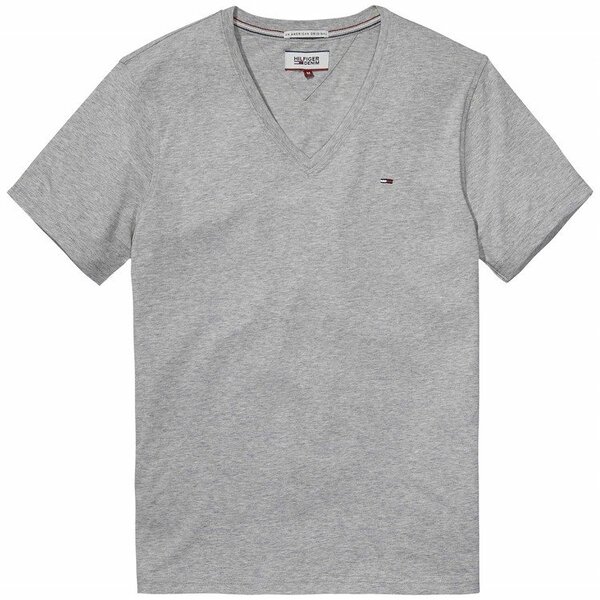 T-shirt van het merk Tommy Jeans in het Grijs