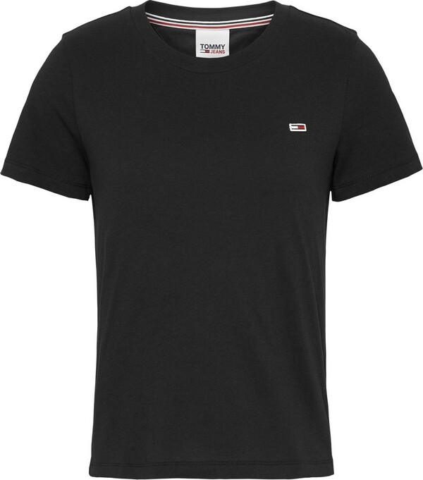 T-shirt van het merk Tommy Jeans in het Zwart