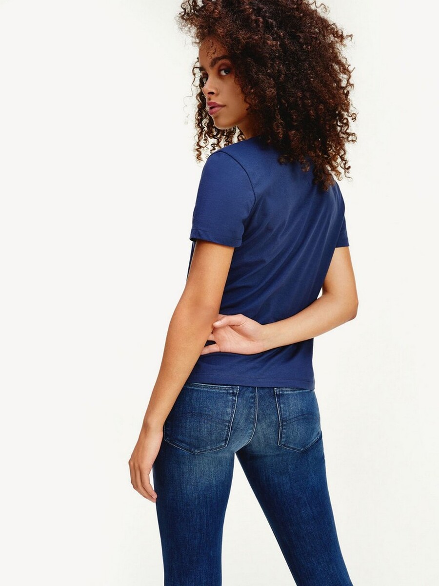 T-shirt van het merk Tommy Jeans in het Marine
