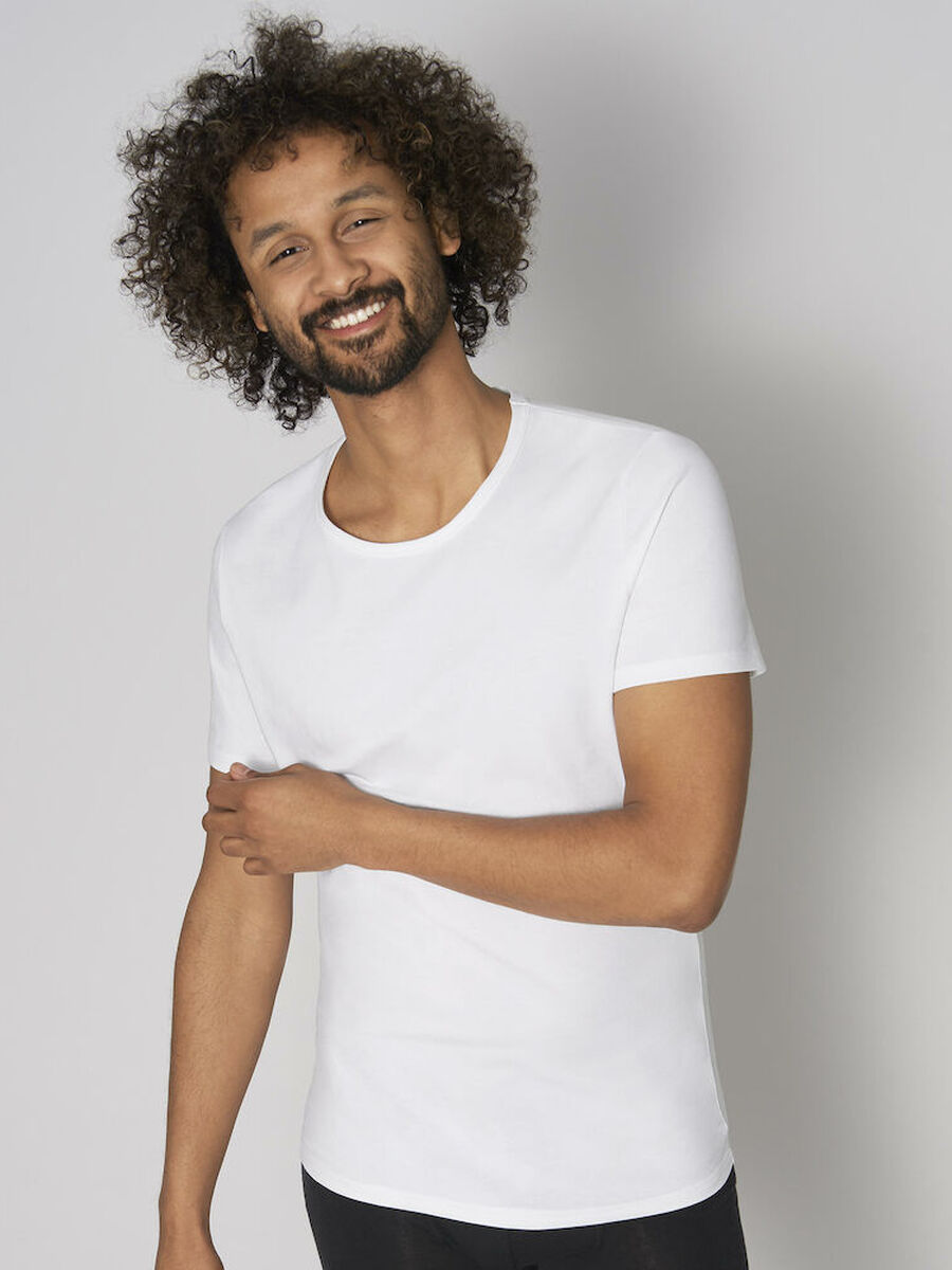 T-shirt van het merk Sloggi in het Wit