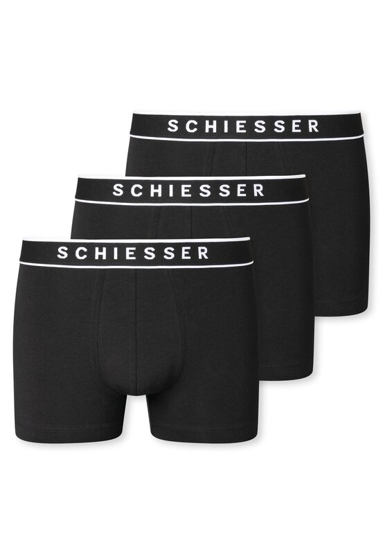 Boxer van het merk Schiesser in het Zwart