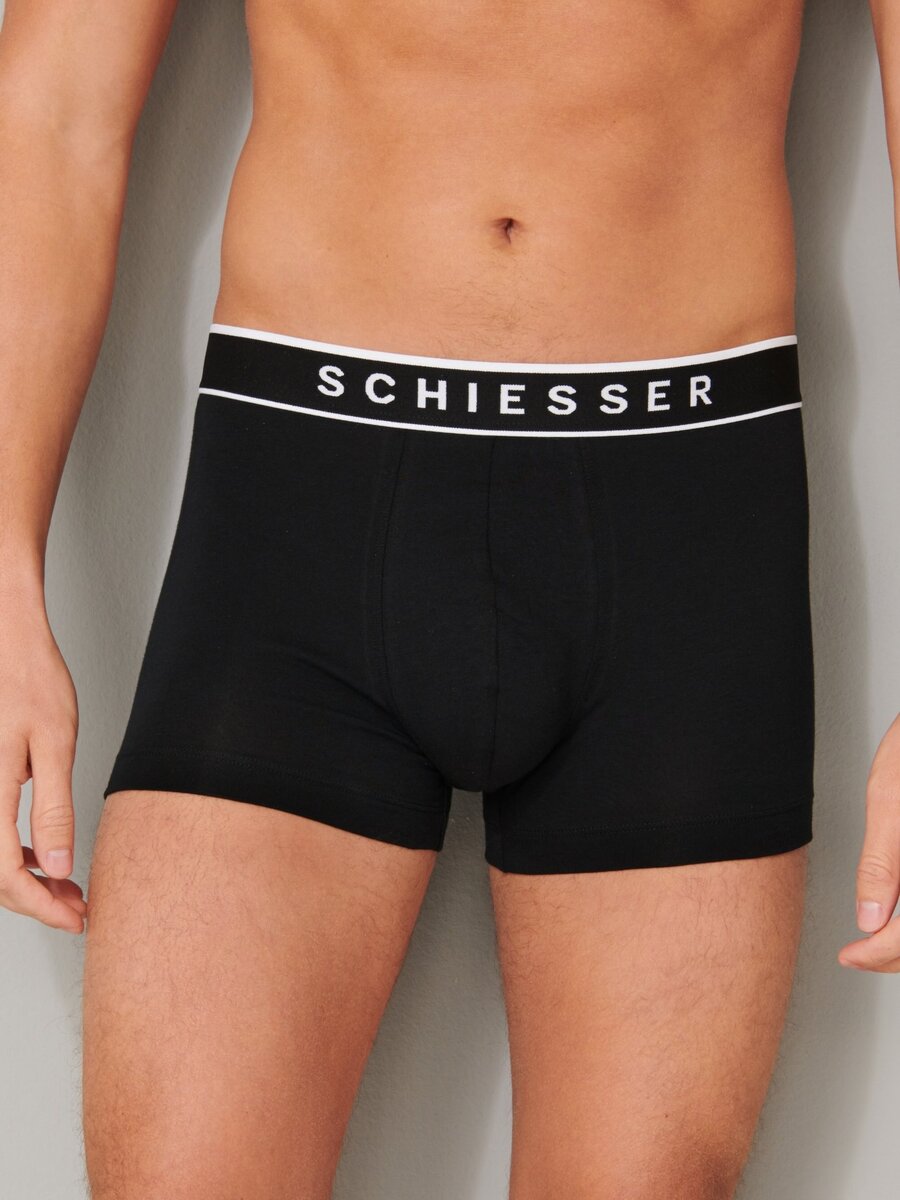 Boxer van het merk Schiesser in het Zwart