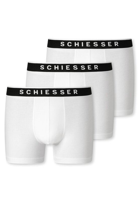 Boxer van het merk Schiesser in het Wit