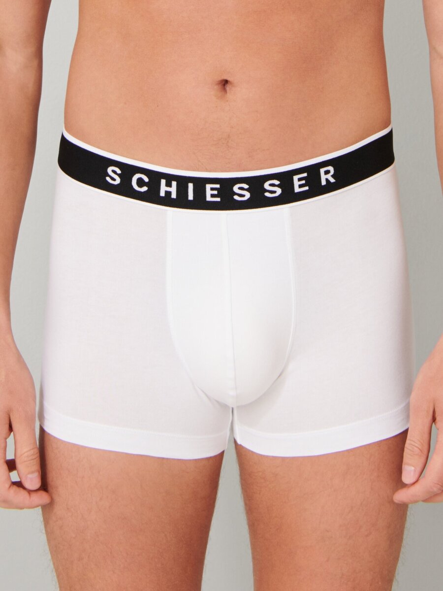 Boxer van het merk Schiesser in het Wit