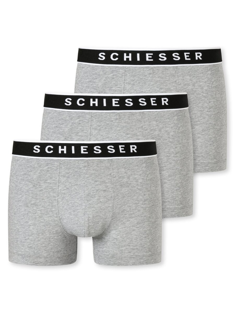 Boxer van het merk Schiesser in het Grijs