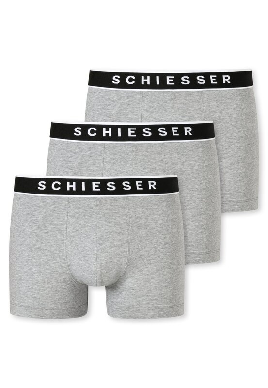 Boxer van het merk Schiesser in het Grijs