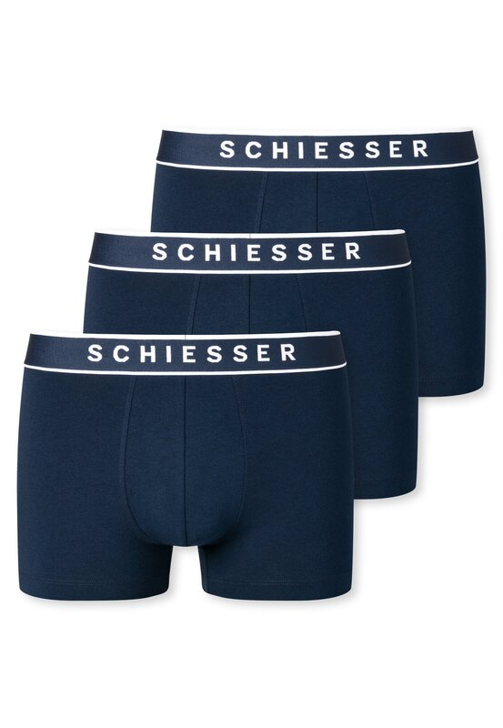 Boxer van het merk Schiesser in het Blauw