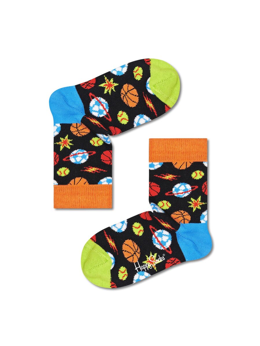 Sokken van het merk Happy Socks in het Zwart Sokken van het merk Happy Socks in het Zwart