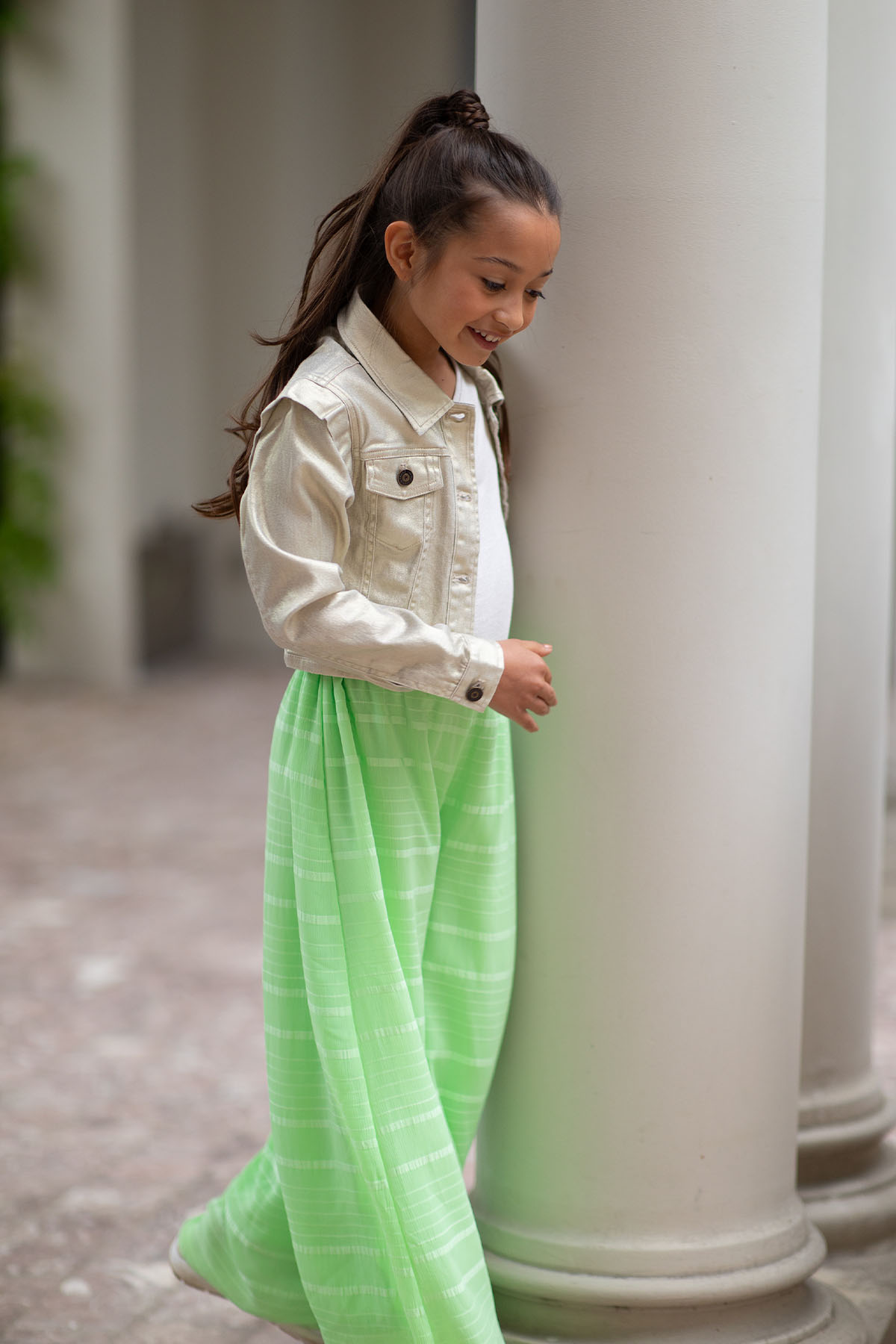 Broek van het merk Like Flo in het Groen
