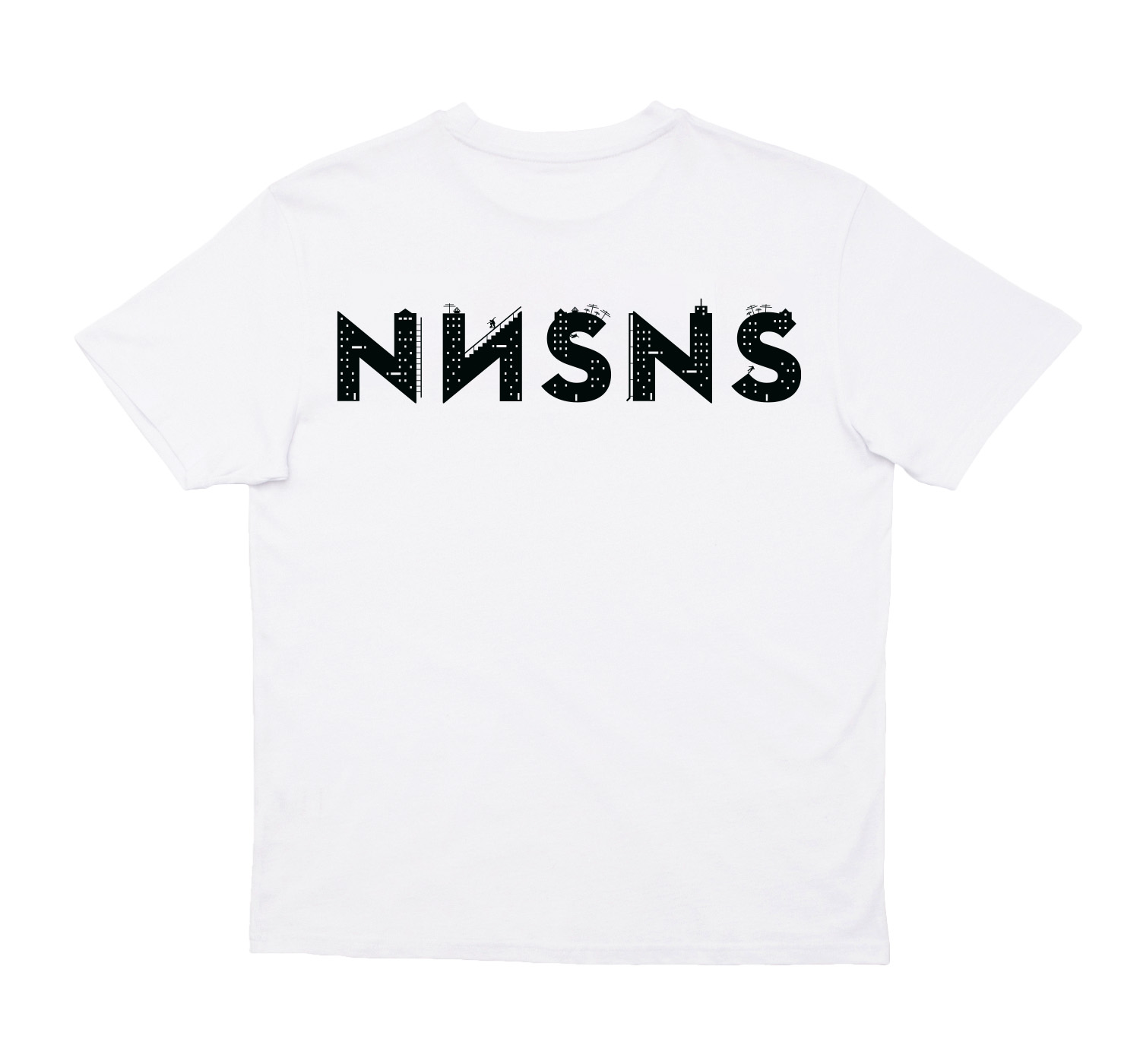T-shirt van het merk Nnsns in het Wit