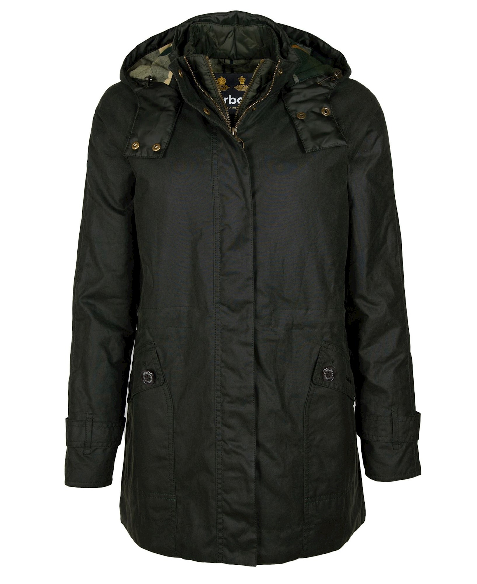 Jas van het merk Barbour in het Groen