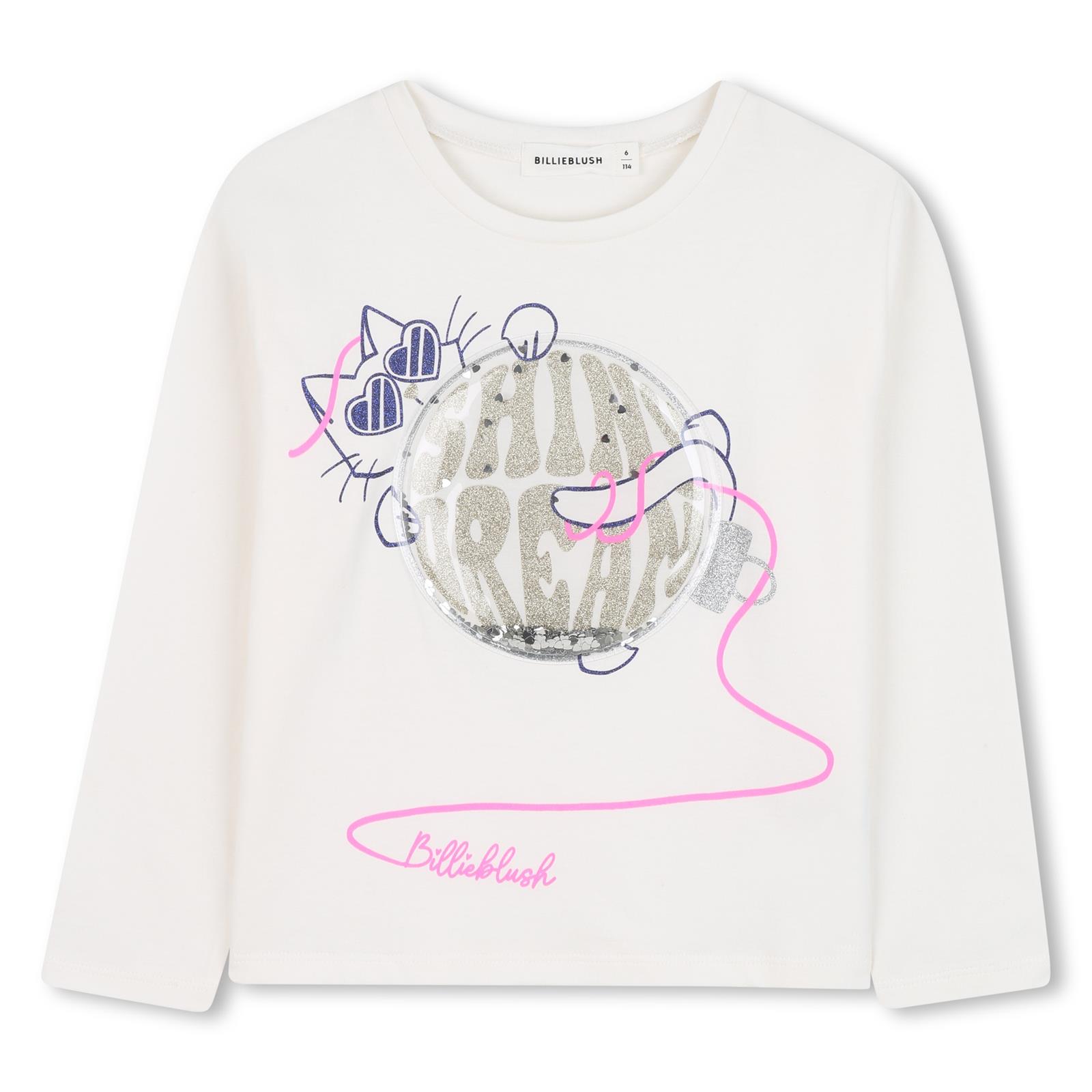 T-shirt van het merk Billieblush in het Ecru