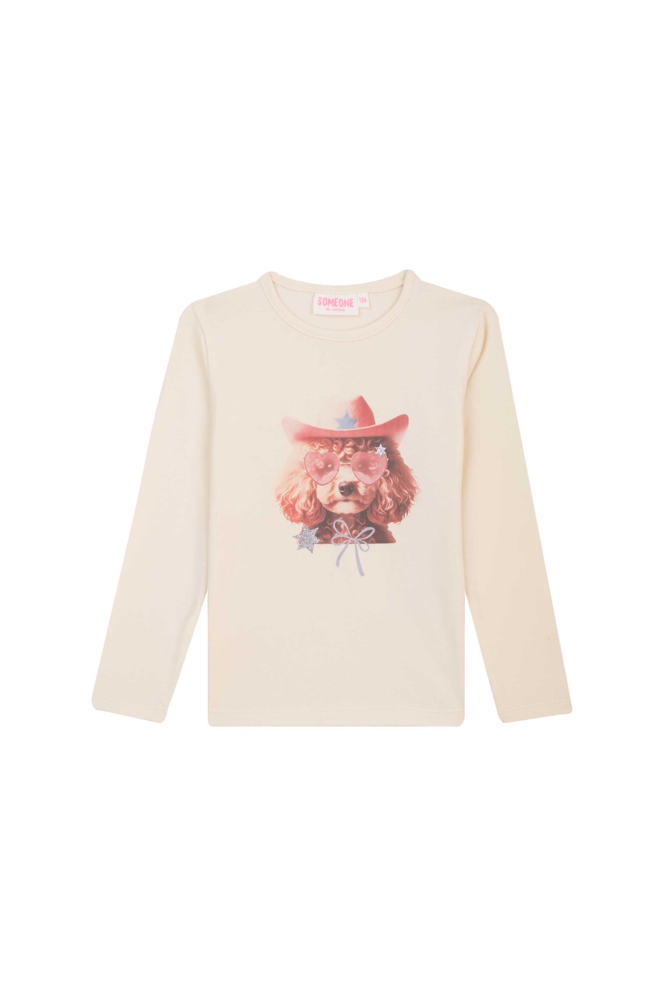 T-shirt van het merk Someone in het Ecru